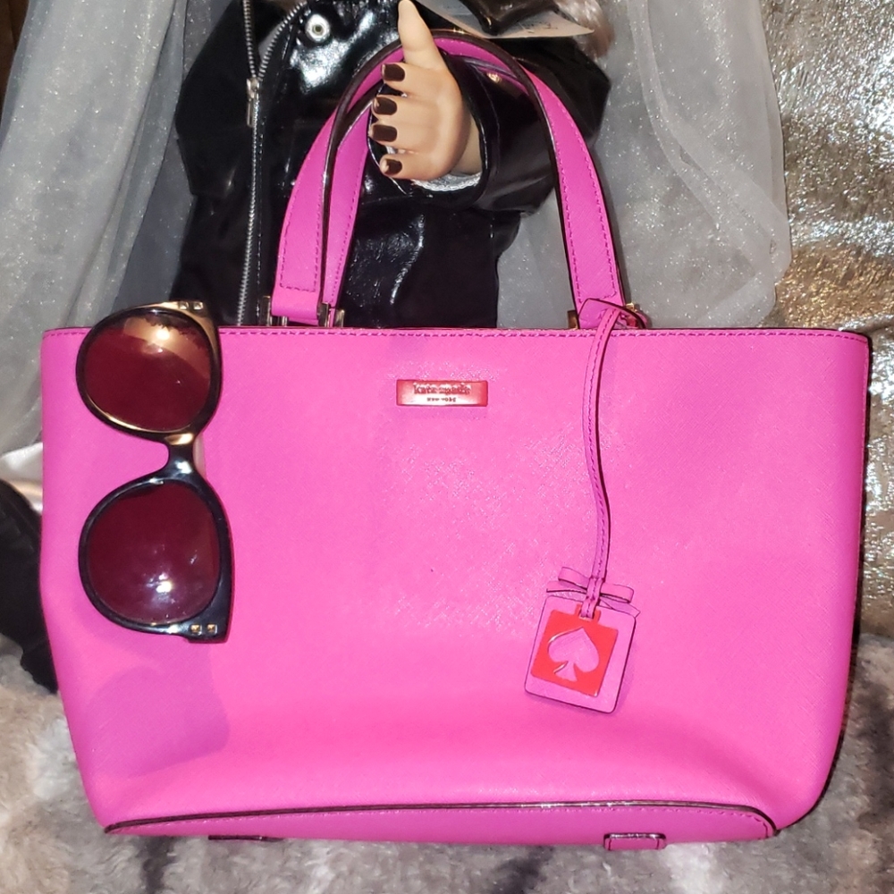 NEW Kate Spade Pink Leather Shoulder Bag